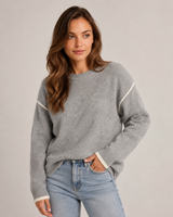 Diana – oversizowy sweter o luźnym kroju